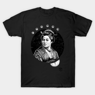 Japanese woman in space T-Shirt